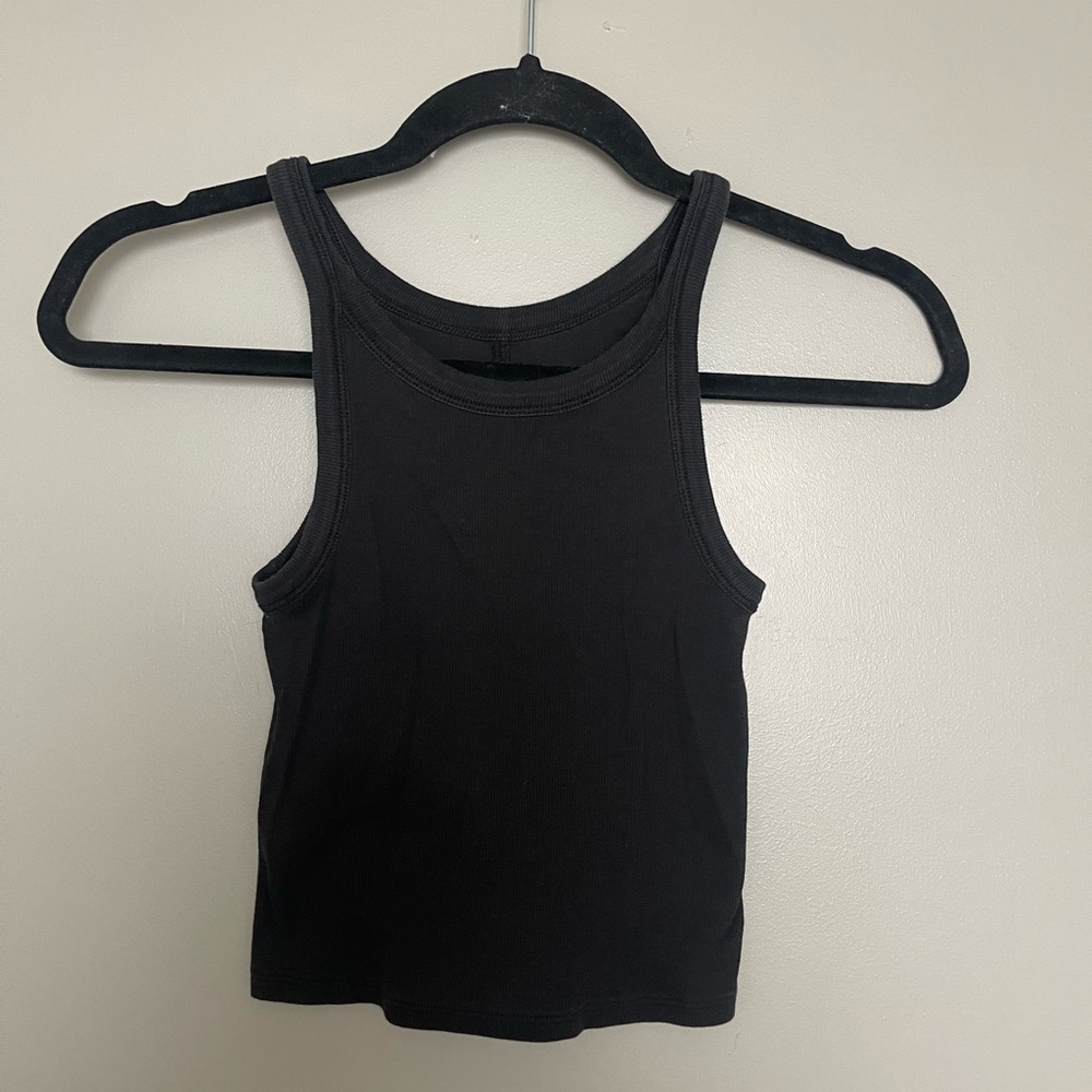 Everlane Basic Black Tank Top - image 2